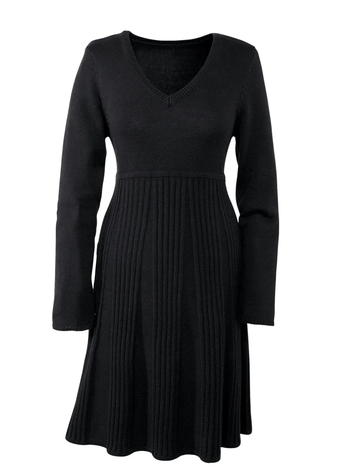 bonprix bonprix Vestido de punto Negro Hot
