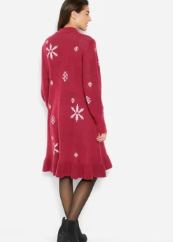 bonprix bonprix Vestido de punto Rojo Discount
