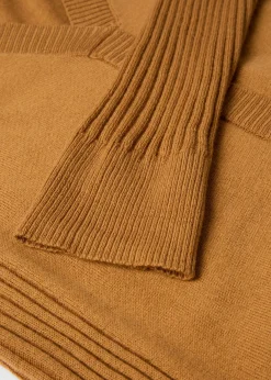 bonprix bonprix Vestido de punto de lana merina Avellana Sale