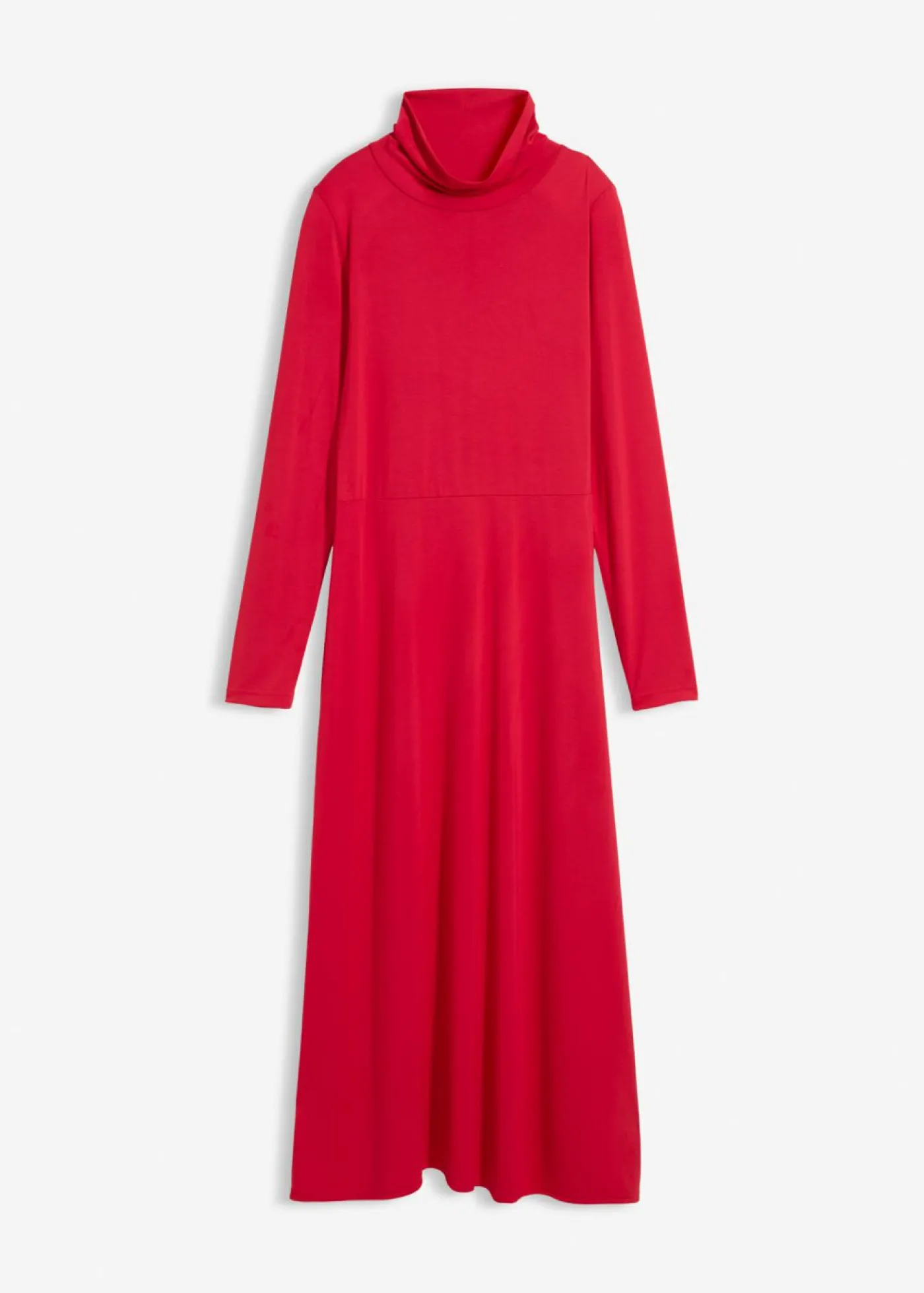 bonprix bonprix Vestido de punto de mezcla de modal suave Rojo Hot
