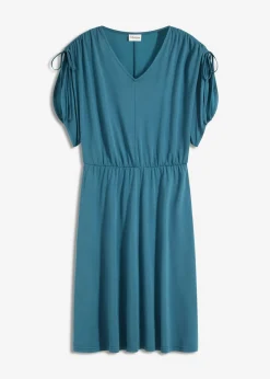 bonprix bonprix Vestido de punto de mezcla de modal suave verde pimiento Hot