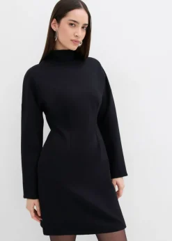 bonprix bonprix Vestido de punto de Punto di Roma Negro Discount