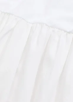 bonprix bonprix Vestido de punto en mezcla de materiales Blanco Discount