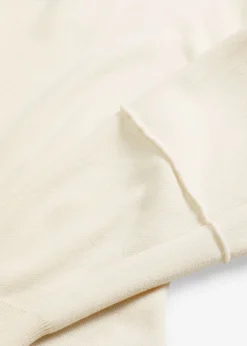 bonprix bonprix Vestido de punto Milano blanco perla New