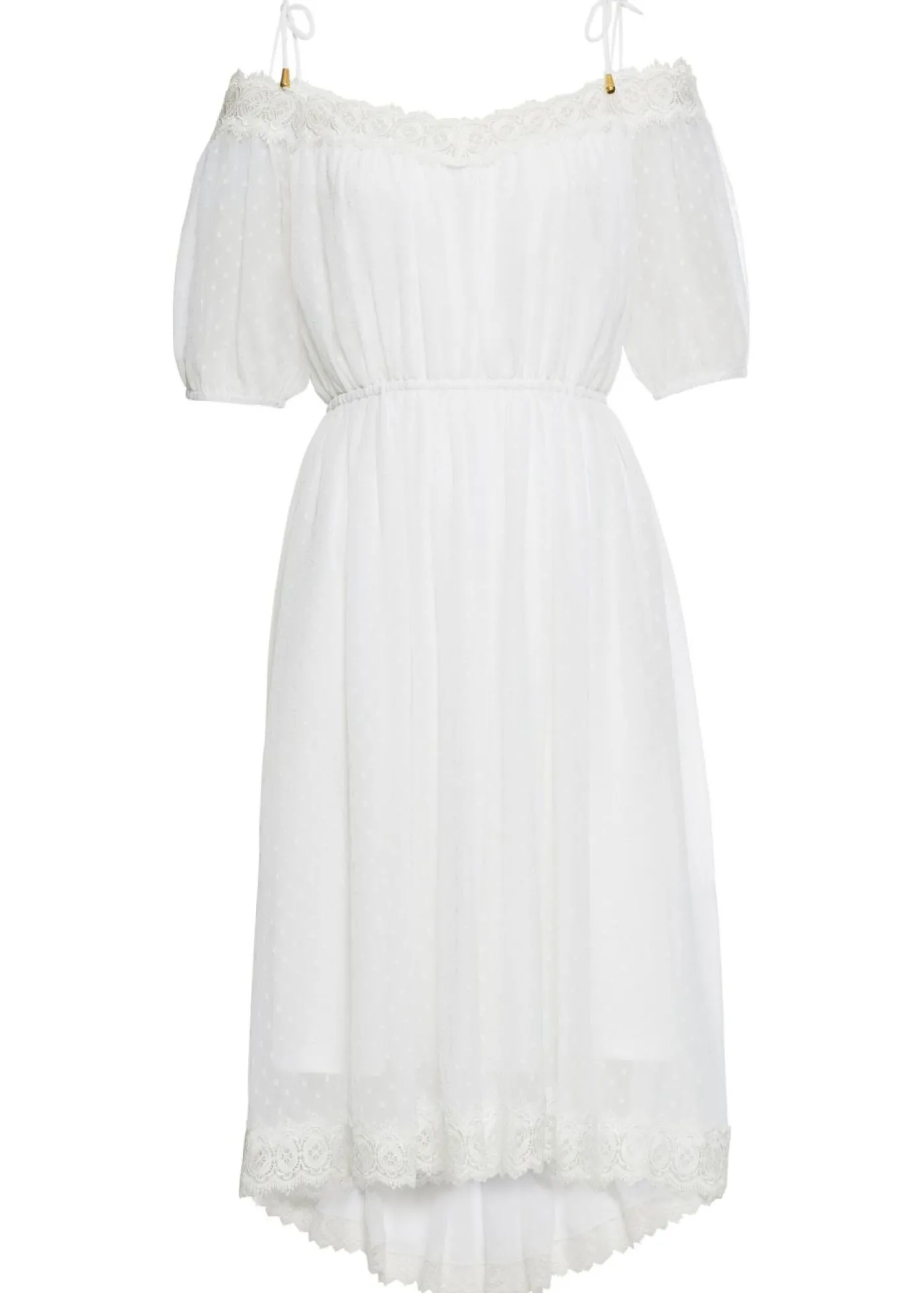 bonprix bonprix Vestido de tirantes Blanco Discount