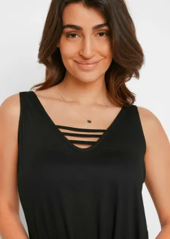 bonprix bonprix Vestido de verano Negro Discount