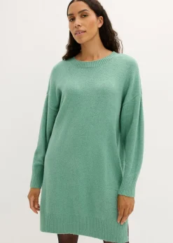 bonprix bonprix Vestido holgado de punto Salvia Hot