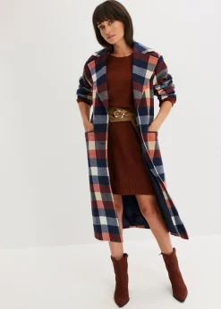 bonprix bonprix Vestido holgado de punto Marrón caoba Sale