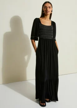 bonprix bonprix Vestido largo Negro New
