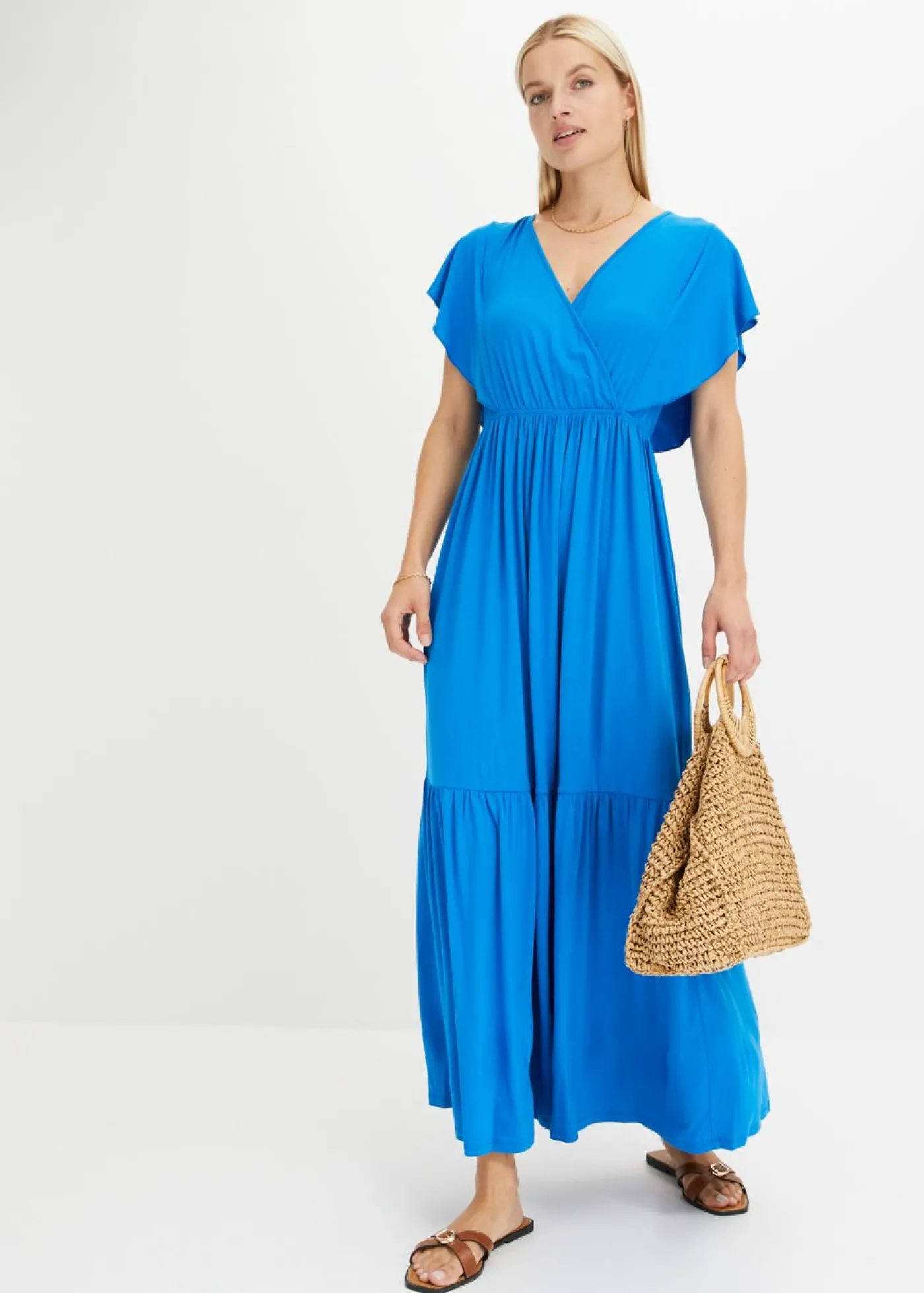 bonprix bonprix Vestido largo Azul Outlet