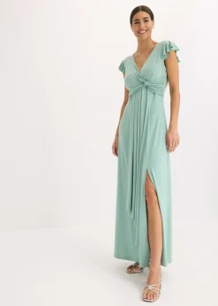 bonprix bonprix Vestido largo Verde pastel Online