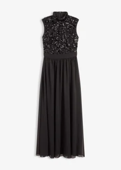 bonprix bonprix Vestido maxi Negro New