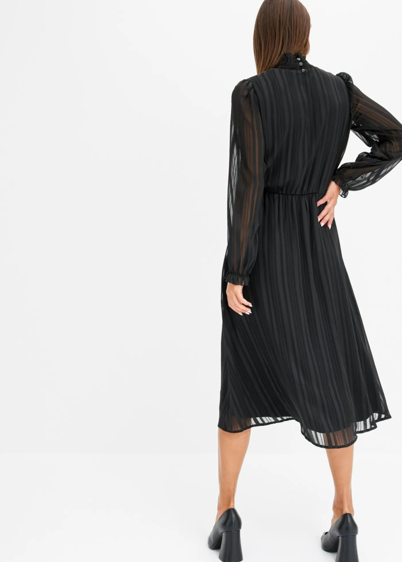 bonprix bonprix Vestido midi Negro Best