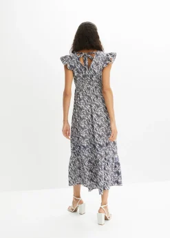 bonprix bonprix Vestido midi Índigo-crudo Outlet