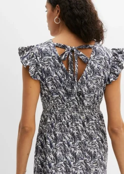 bonprix bonprix Vestido midi Índigo-crudo Outlet
