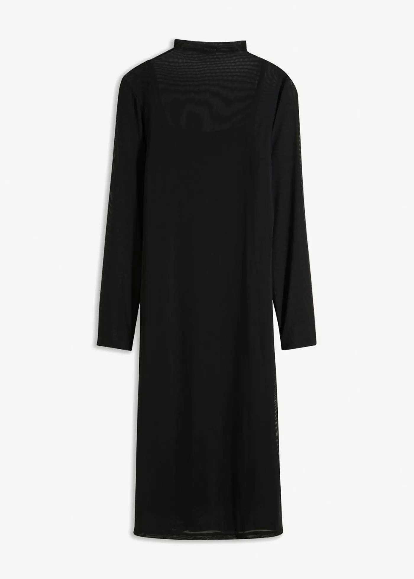 bonprix bonprix Vestido midi Negro Discount