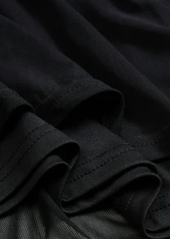 bonprix bonprix Vestido midi Negro Discount