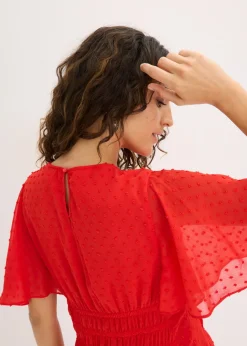 bonprix bonprix Vestido midi fresa