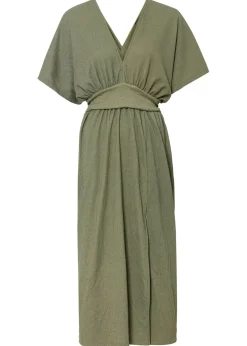 bonprix bonprix Vestido midi Verde oliva Hot