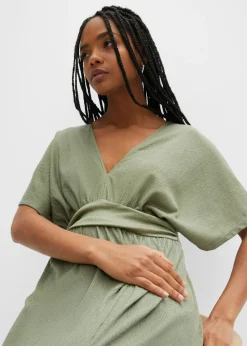 bonprix bonprix Vestido midi Verde oliva Hot