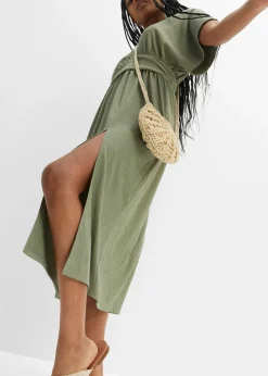 bonprix bonprix Vestido midi Verde oliva Hot