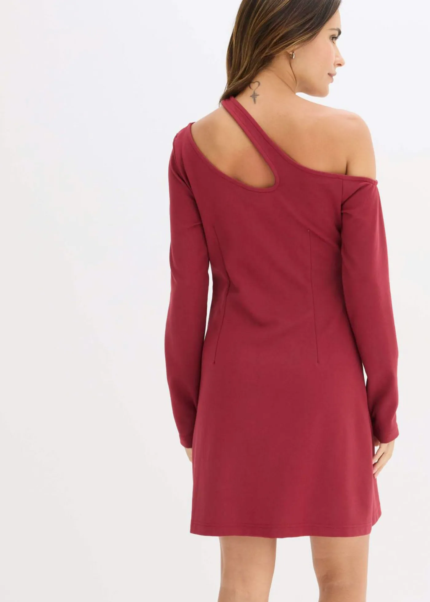 bonprix bonprix Vestido mini con aberturas Rojo Clearance