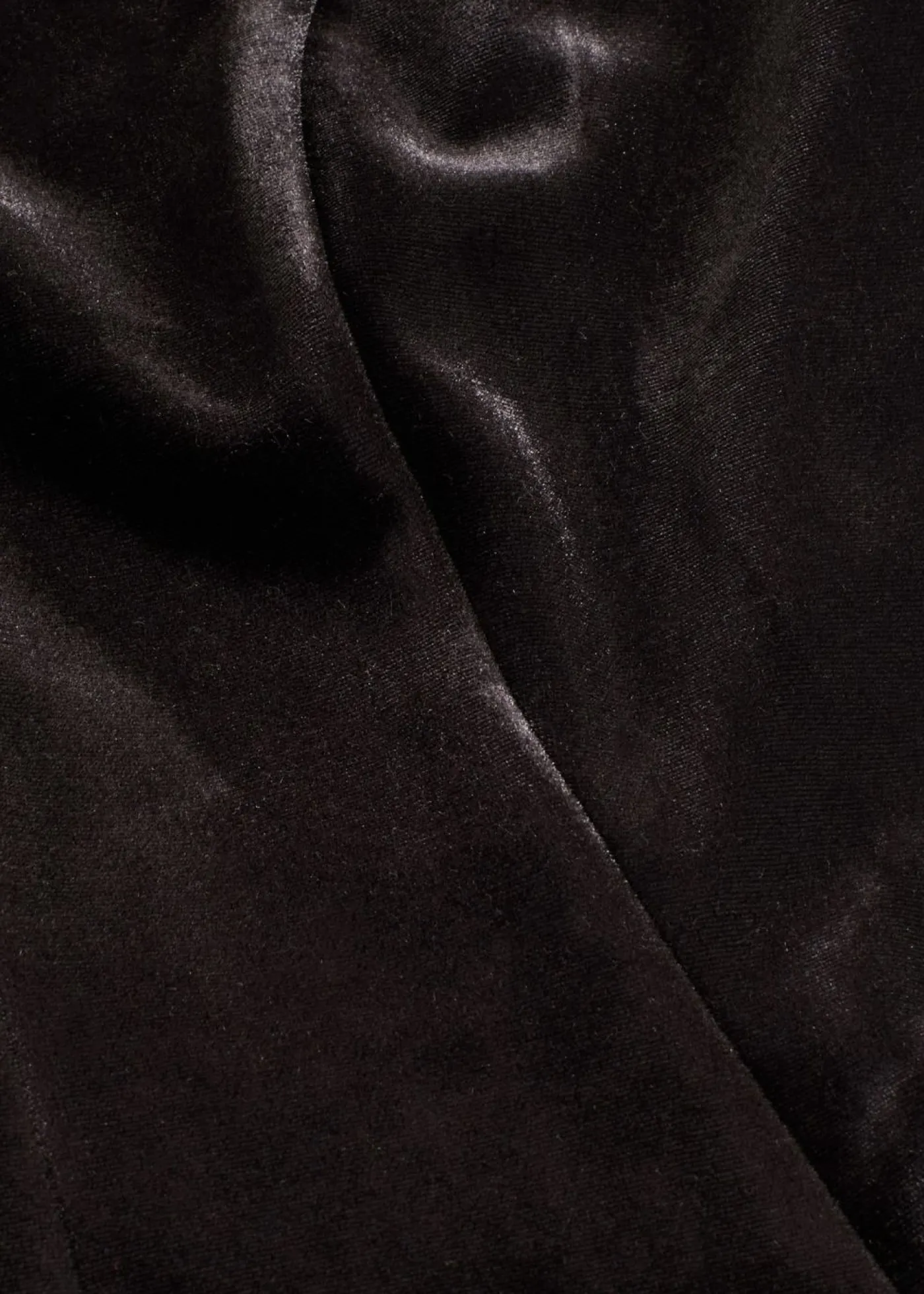 bonprix bonprix Vestido mini de terciopelo suave Negro Clearance