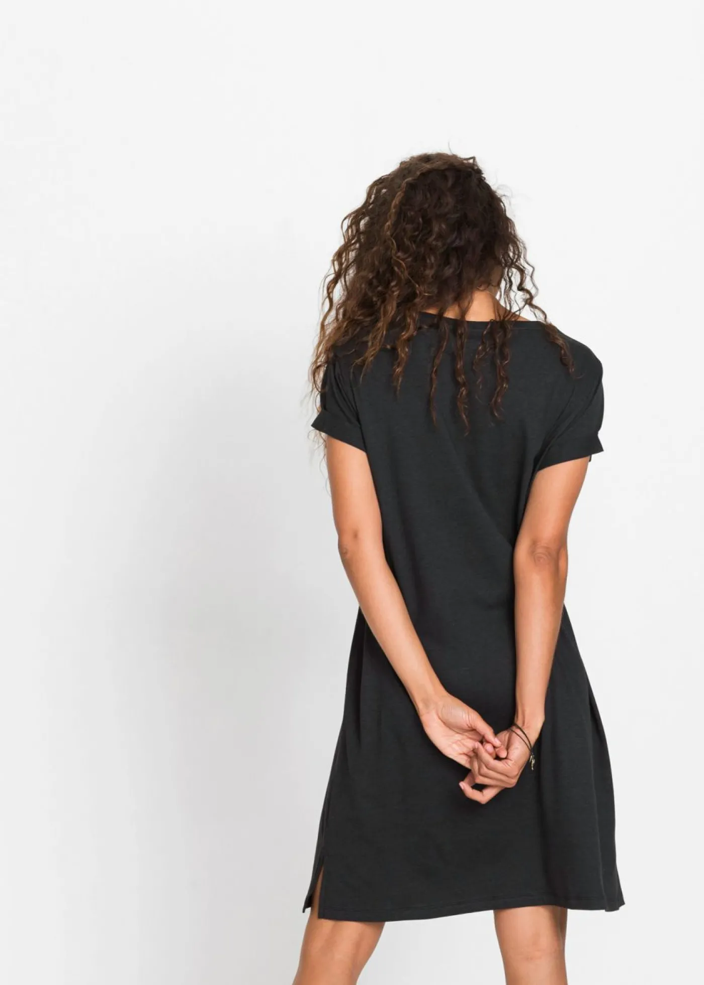bonprix bonprix Vestido oversize Negro Online