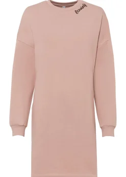 bonprix bonprix Vestido oversize tipo sudadera Rosa vintage Clearance