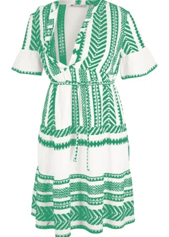 bonprix bonprix Vestido premamá Verde hierba estampado Best