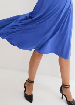bonprix bonprix Vestido premamá con encaje de punto Azul Hot