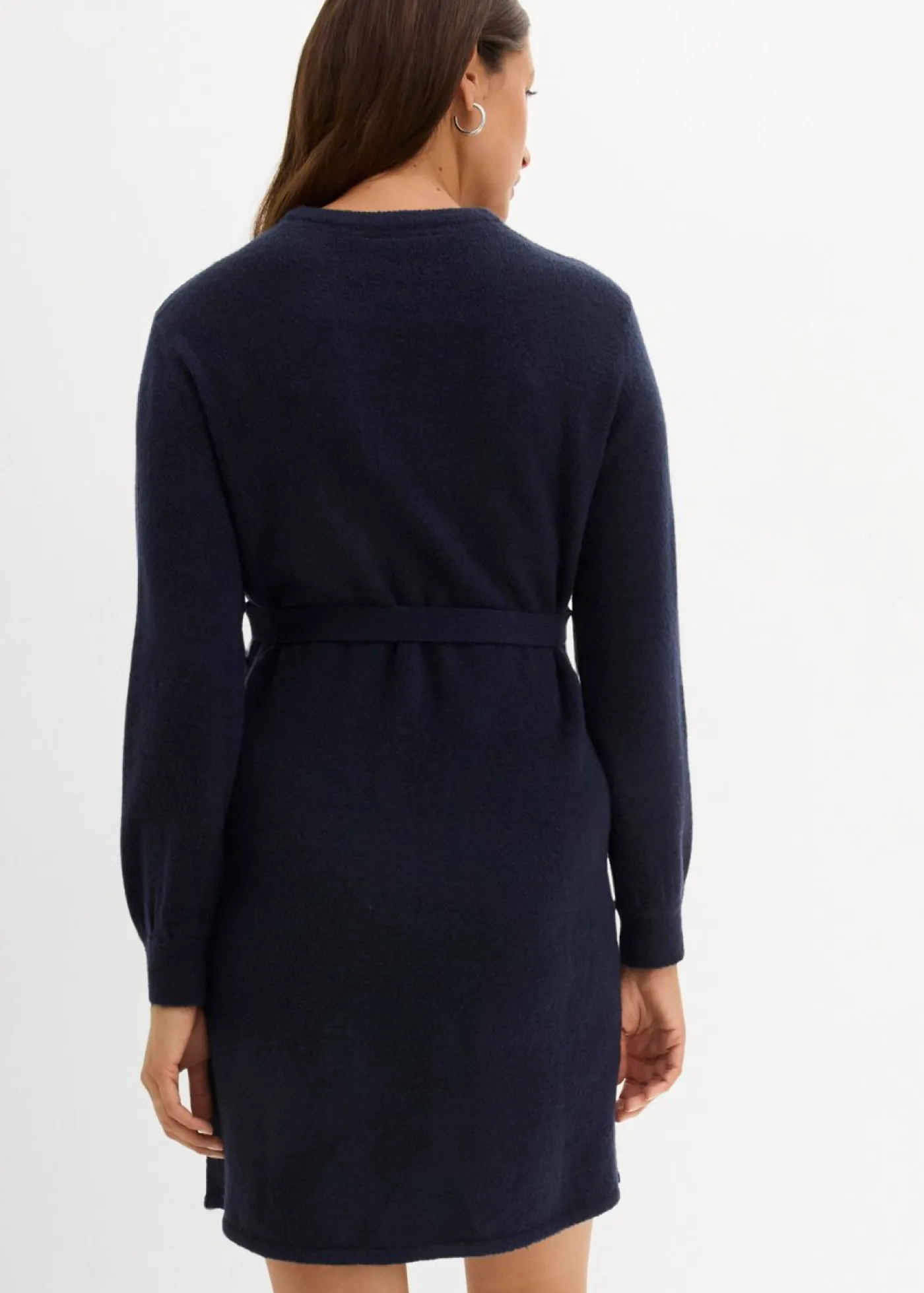 bonprix bonprix Vestido premamá de punto Azul marino