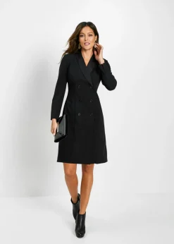 bonprix bonprix Vestido tipo americana Negro New
