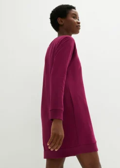 bonprix bonprix Vestido tipo sudadera de felpa suave Baya Discount