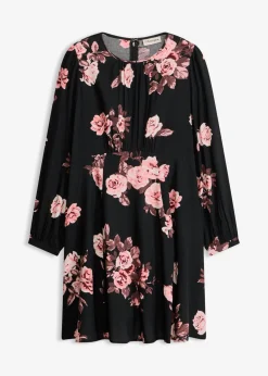 bonprix bonprix Vestido tipo túnica Negro Discount
