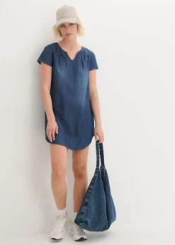 bonprix bonprix Vestido tipo túnica Denim usado Clearance