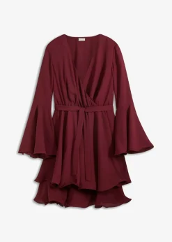 bonprix bonprix Vestido tipo túnica rojo avellana Online