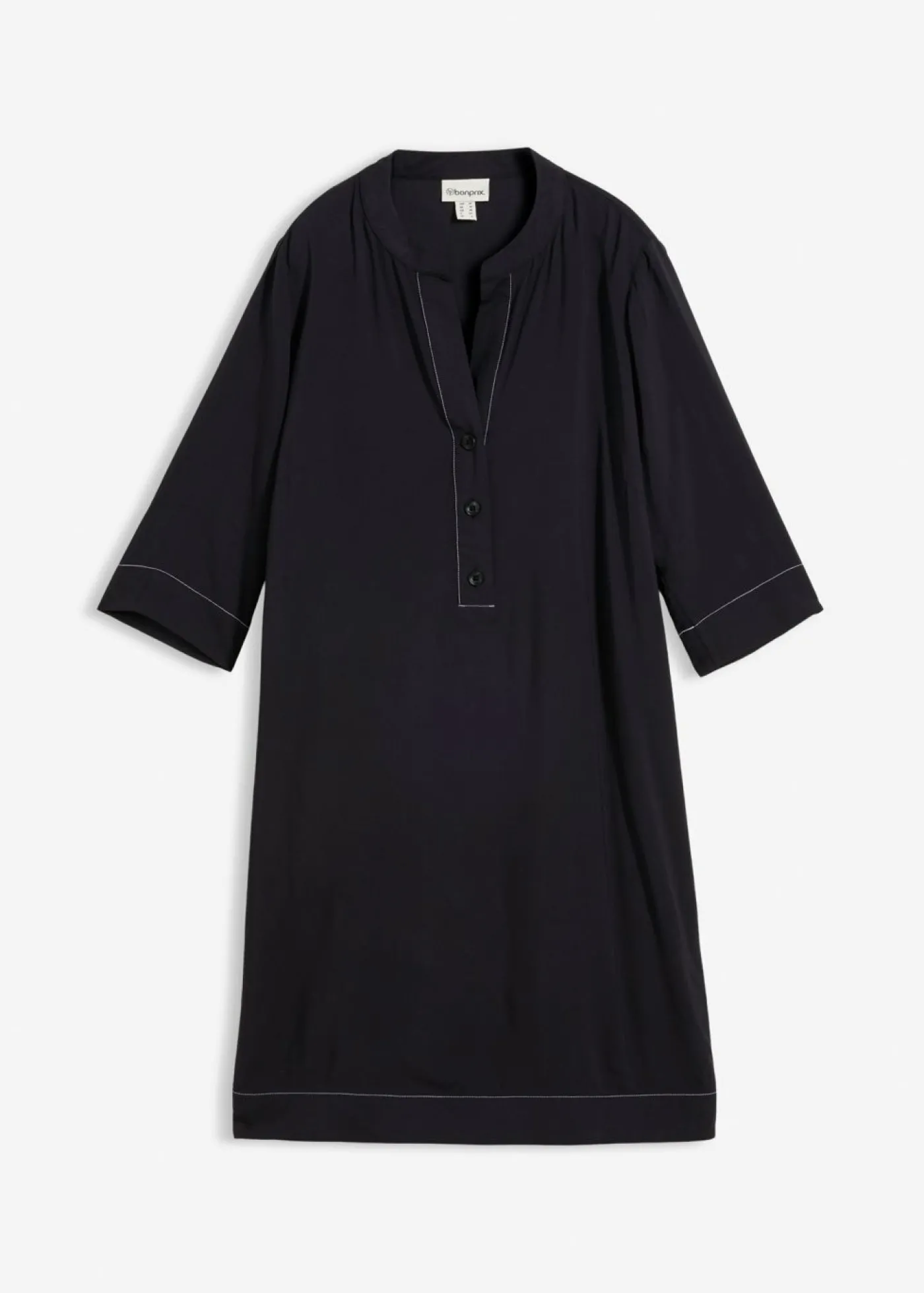 bonprix bonprix Vestido tipo túnica Negro Sale