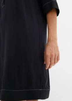 bonprix bonprix Vestido tipo túnica Negro Sale