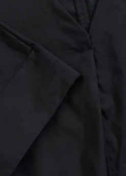 bonprix bonprix Vestido tipo túnica de algodón orgánico puro Negro New