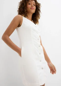 bonprix bonprix Vestido vaquero Denim blanco
