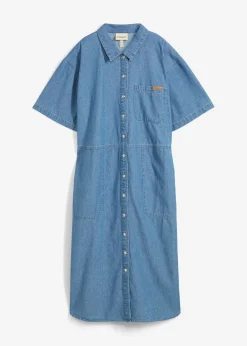 bonprix bonprix Vestido vaquero Denim azul hielo New