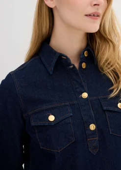 bonprix bonprix Vestido vaquero Azul oscuro denim Sale