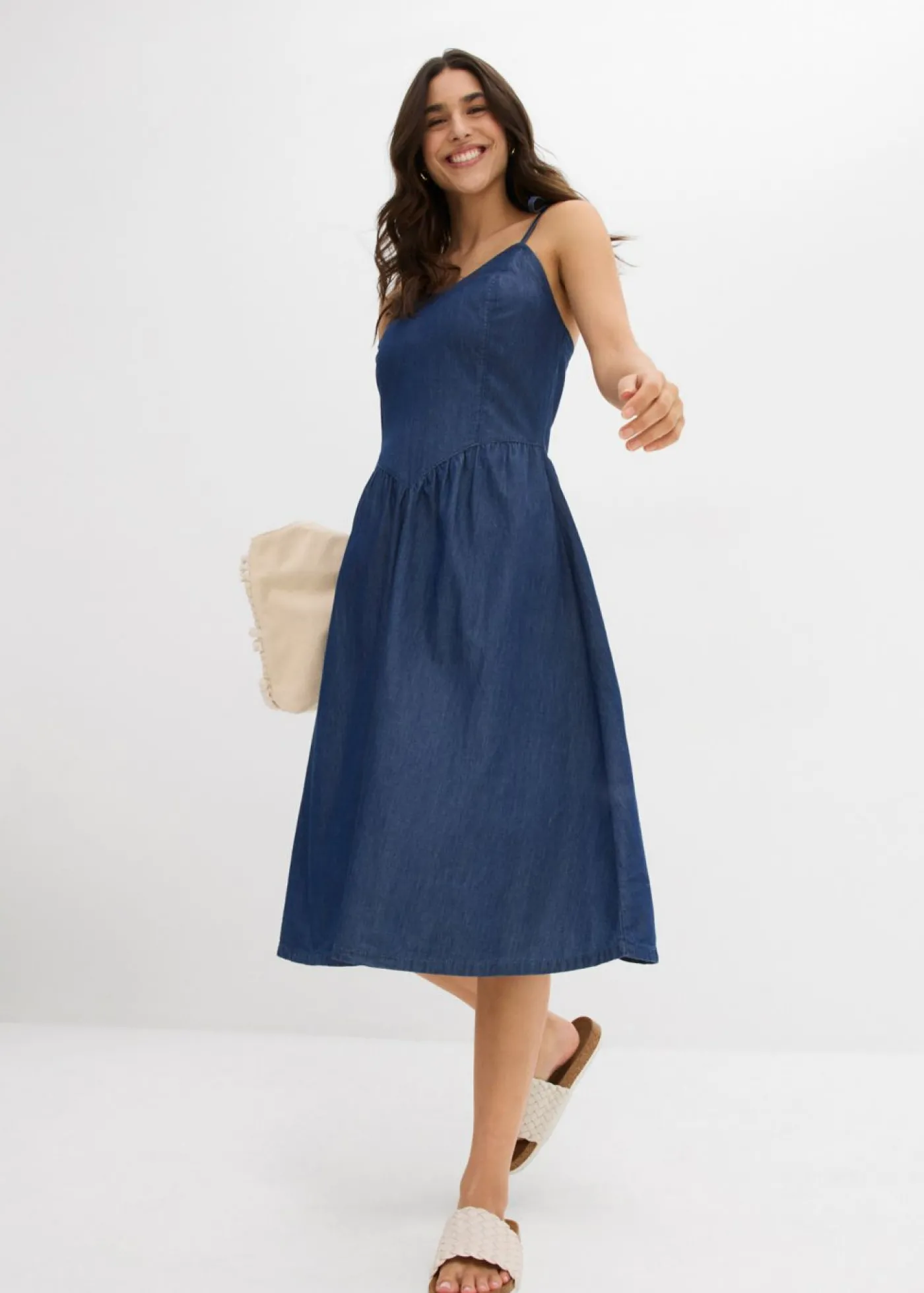 bonprix bonprix Vestido vaquero Azul piedra Hot