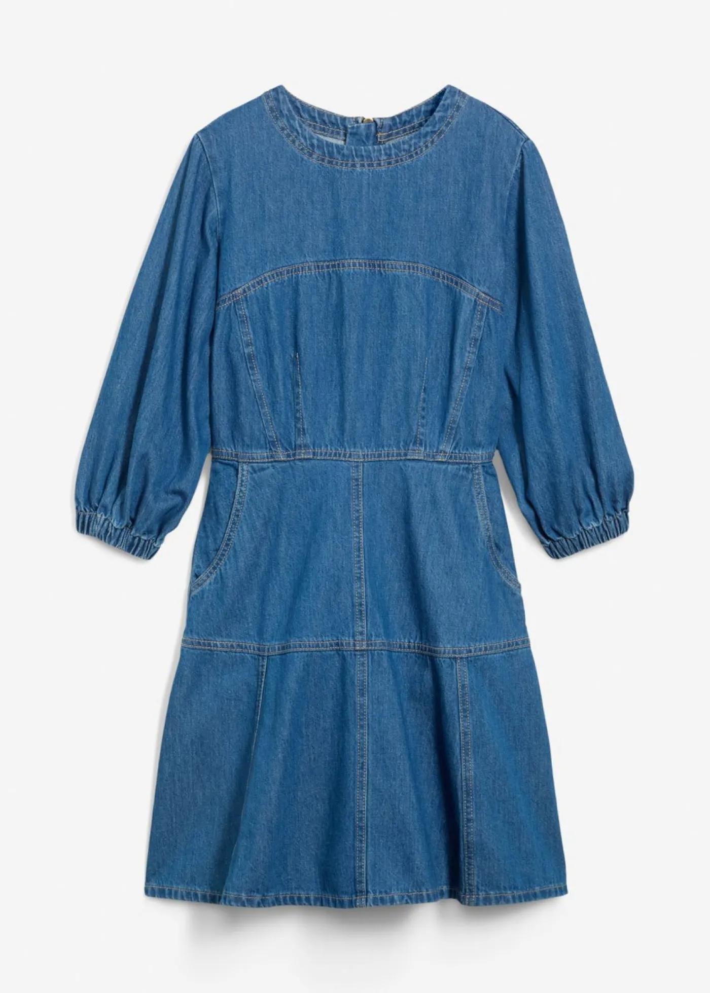 bonprix bonprix Vestido vaquero de algodón puro Denim