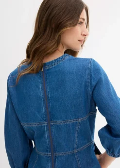 bonprix bonprix Vestido vaquero de algodón puro Denim