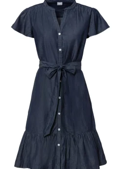 bonprix bonprix Vestido vaquero de algodón orgánico Denim desgastado New