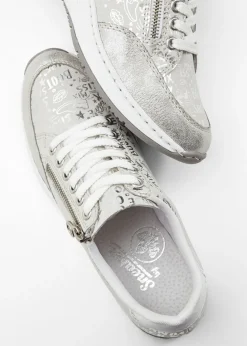 bonprix Rieker Zapatilla Rieker Plata-blanco metalizado