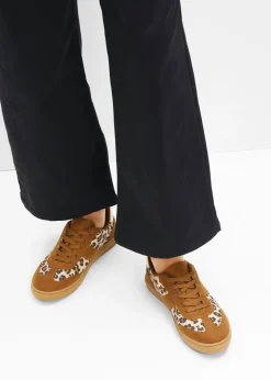 bonprix bonprix Zapatillas animal look estampado leo marrón