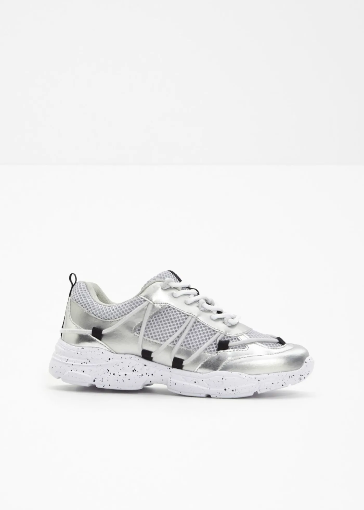 bonprix bonprix Zapatillas Chunky Plata Discount